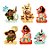 KIT Enfeites de Mesa Moana - 03x01 - Ref.307034 - 6 unidades - Disney Original - Rizzo - Imagem 1