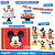 Kit Festa Fácil Mickey 39 Itens - 01 Unidade - Disney Original - Piffer - Imagem 3
