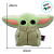 Almofada Baby Yoda Star Wars - 01 Unidade - Disney Original - Rizzo - Imagem 2