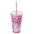 Copo Refri Wish: O Poder dos Desejos - Rosa - 500 ml - 1 unidade - Disney Original - Rizzo - Imagem 1