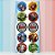 Adesivo Festa Avengers- 30 Unidades - Disney Original - Rizzo - Imagem 1