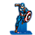Personagem MDF P Capitão América Avengers - 1 Unidade - Disney Original - Rizzo - Imagem 1