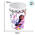 Copo Decorado Festa Encanto Isabela - Para Colorir - 320 ml  - 1 unidade - Disney Original - Rizzo - Imagem 3