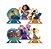 Decoração de Mesa Encanto - 6 Unidades - Disney Original  - Rizzo - Imagem 1