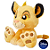 Pelúcia Disney Simba Big Feet 45cm Rei Leão - Disney Original - 1 Un - Rizzo - Imagem 2