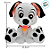 Pelúcia Filhote Dalmata 34cm - 101 Dalmatas - Disney Original - 1 unidade - Rizzo - Imagem 4