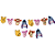 Faixa Decorativa Festa Pooh e Sua Turma - Disney Original - Rizzo - Imagem 1