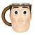 Caneca 3D Ornamento Decorativo Woody Toy Story - 01 Unidade - Disney Original - Rizzo - Imagem 2
