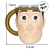 Caneca 3D Ornamento Decorativo Woody Toy Story - 01 Unidade - Disney Original - Rizzo - Imagem 4