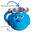 Caneca Decorativa Sulley Monstros SA - 250ml - 1 unidade - Disney Original - Rizzo - Imagem 3