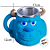 Caneca Decorativa Sulley Monstros SA - 250ml - 1 unidade - Disney Original - Rizzo - Imagem 4