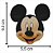 Mini Carinha Impresso em EVA - Mickey - 5cm - 01 unidade - Disney Original - Rizzo - Imagem 2