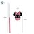 Vela Minnie 360 Glitter Rose Gold - Disney Original - 1 unidade - Rizzo - Imagem 3