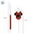 Vela Minnie 360 Glitter Vermelho - Disney Original - 1 unidade - Rizzo - Imagem 3
