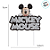 Vela Mickey Colorido Glitter Prata - Disney Original - 1 unidade - Rizzo - Imagem 4