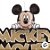 Vela Mickey Colorido Glitter Dourado - Disney Original  - 1 unidade - Rizzo - Imagem 4