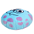 Almofada Redonda Sulley - 33cm - Disney Original - 1 unidade - Zonacriativa - Imagem 4