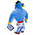 Pelúcia Genio da Lampada 34cm - Aladdin - 1 unidade - Disney Original  - Rizzo - Imagem 3