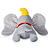 Pelúcia Dumbo 35cm - 1 unidade - Disney Original - Rizzo - Imagem 4