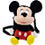 Bolsa Pelúcia Mickey Mouse 30cm - 01 Unidade - Disney Original - Rizzo - Imagem 1