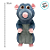 Pelúcia Remy 35cm - Ratatouille  - 1 unidade - Disney Original - Rizzo - Imagem 6