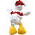 Pato Donald de Pelúcia 18cm - 01 unidade - Disney Original - Rizzo - Imagem 4