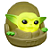 Luminária Baby Yoda - 1 unidade - Disney Original - Rizzo - Imagem 3
