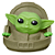Luminária Baby Yoda - 1 unidade - Disney Original - Rizzo - Imagem 2