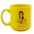 Mini Caneca de Cerâmica Tina - Bella - 100ml - 1 unidade - Disney Original  - Rizzo - Imagem 1
