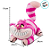 Pelucia Gato Listrado 19cm - Alice no País das Maravilhas - Disney Original - 1 unidade - Rizzo - Imagem 3