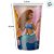 Copo de Papel - A Pequena Sereia 180ml - 8 unidades - Disney Original - Rizzo - Imagem 3