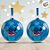 Bola de Natal Decorada - Stitch - 10cm - 2 unidades - Disney Original  - Rizzo - Imagem 1