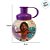 Garrafa Squeeze Bola Princesa Moana - Bege e Roxa - 250ml  - 1 unidade - Disney Original - Rizzo - Imagem 3
