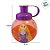 Garrafa Squeeze Bola Princesa Rapunzel - Roxa - 250ml  - 1 unidade - Disney Original - Rizzo - Imagem 3
