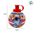 Garrafa Squeeze Bola Stitch Aloha - Laranja - 500ml - 1 unidade - Disney Original - Rizzo - Imagem 4