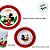 Kit Alimentação Mickey - Prato, Bowl e Caneca - 1 unidade - Disney Original - Rizzo - Imagem 2