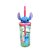 Copo De Plástico 3D Com Canudo - Stitch - 360ml - 1 unidade - Disney Original - Rizzo - Imagem 4