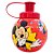 Garrafa Squeeze Bola Mickey, Donald e Pateta - Vermelha - 250ml  - 1 unidade - Disney Original - Rizzo - Imagem 1