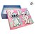 Caixa Retangular Com Tampa e Elástico - Stitch e Angel -  unidades - Disney Original - Rizzo - Imagem 10