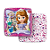 Prato Festa Princesinha Sofia 18cm - 8 unidades - Disney Original - Rizzo - Imagem 1