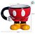 Caneca de Cerâmica 3D Calça Mickey - 400ml - 1 unidade - Disney Original - Rizzo - Imagem 3