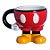 Caneca de Cerâmica 3D Calça Mickey - 400ml - 1 unidade - Disney Original - Rizzo - Imagem 5