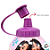Garrafa Squeeze Bola Moana - Roxo - 250ml  - 1 unidade - Disney Original - Rizzo - Imagem 2