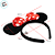 Tiara Minnie Laço Kids Vermelho Peluciada - 1 unidade - Disney Original - Rizzo - Imagem 3