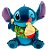 Pelúcia Stitch Sorvete de Abacaxi - 25cm - 1 unidade - Disney Original - Rizzo - Imagem 8