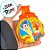 Garrafa Squeeze Bola Divertidamente - Amarela - 250ml - 1 unidade - Disney Original - Rizzo - Imagem 3