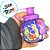 Garrafa Squeeze Bola Divertidamente - Roxa - 250ml - 1 unidade - Disney Original - Rizzo - Imagem 3