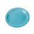 Prato de Papel Redondo Biodegradável - Azul Bebê - 18cm - 10 unidades - Rizzo - Imagem 1