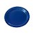 Prato de Papel Redondo Biodegradável - Azul - 18cm - 10 unidades - Rizzo - Imagem 1