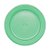 Prato Descártavel BioDegradável 15cm - Verde Candy - 10 unidades - Rizzo - Imagem 1